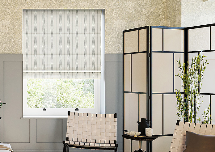Laurel Stripe, Heritage - Roman Blind - Image 3